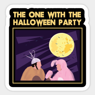 Halloween Party Sticker